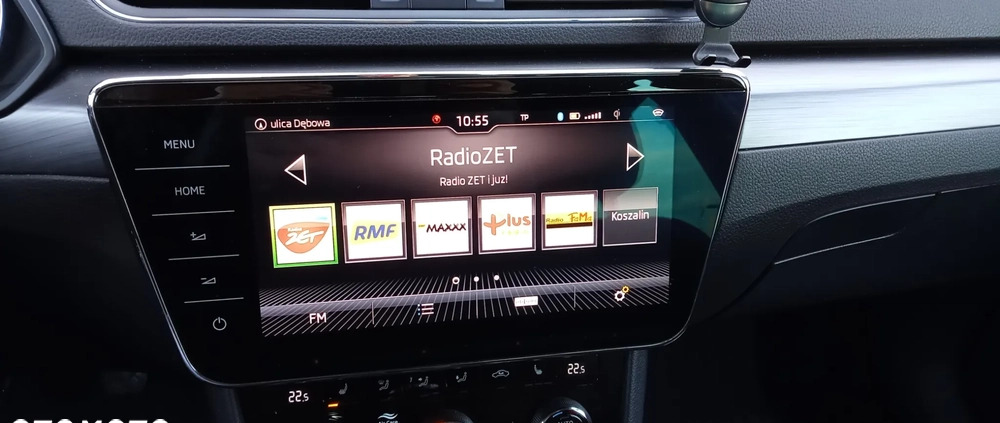 Skoda Superb cena 75700 przebieg: 159500, rok produkcji 2018 z Rajgród małe 326